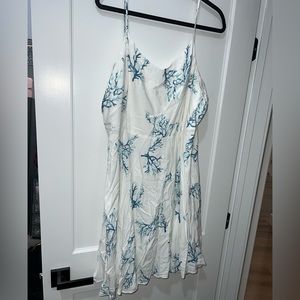 Old Navy white strap dress